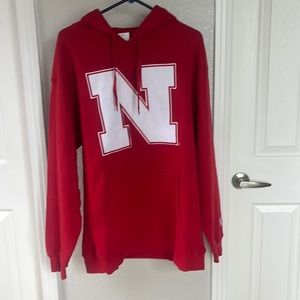 NWT Nebraska Huskers Sweatshirt Hoodie size Xl